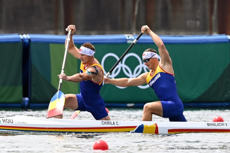 Canoiști români, două curse și o calificare în semifinale