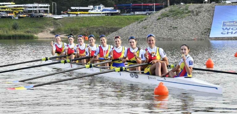 4 medalii de aur pentru România la Campionatul Mondial de Canotaj de la Racice