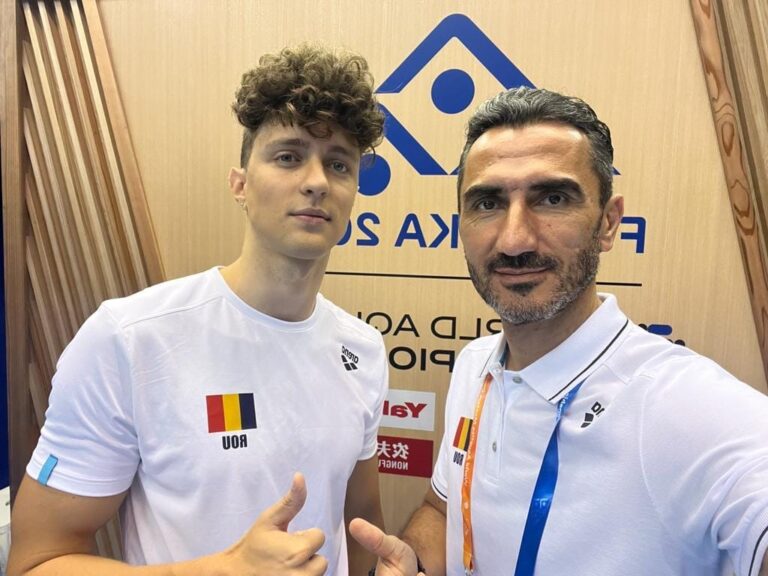 Andrei Anghel, pe 10 în semifinala la 50metri spate: „Nu e un timp rău. Se simte puțin lipsa mea de experiență în competiții majore”