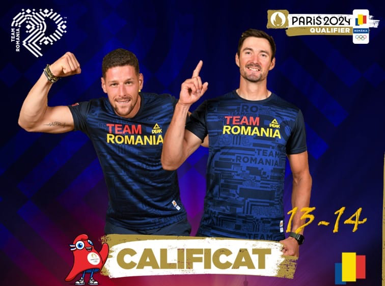 5 echipaje românești calificate azi la Jocurile Olimpice de la Paris 2024!
