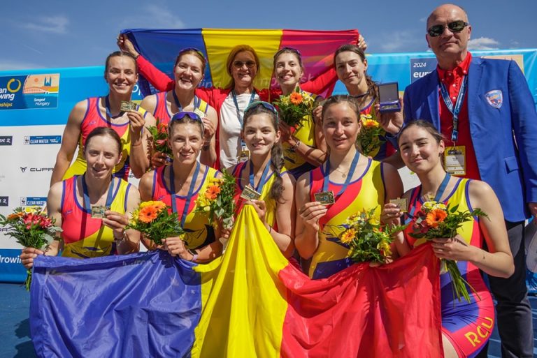 ”It’s time to fly!” – 8 medalii la Europenele de canotaj!
