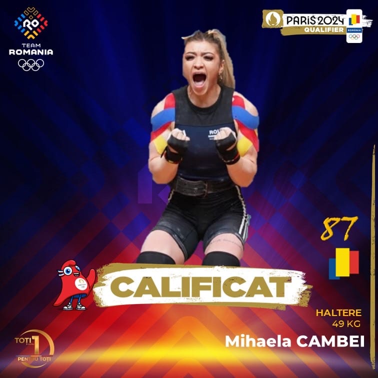 Mihaela Cambei – a 87-a sportivă calificată la Jocurile Olimpice!