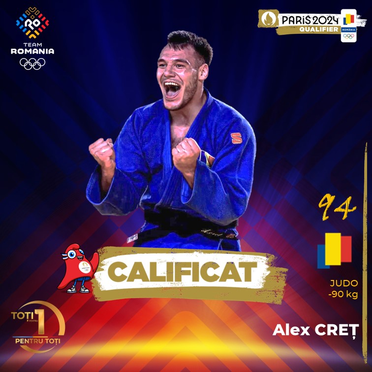 Judoka Alex Creț calificat la Paris
