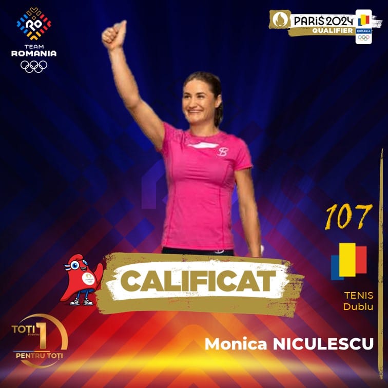 Team Romania va avea 4 jucătoare de tenis la Paris 2024!