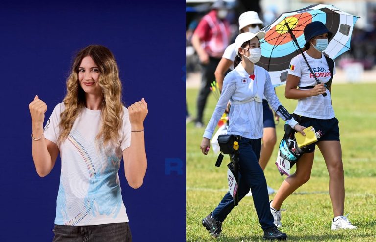Arcașa Mădălina Amăistroaie este primul sportiv român care concurează la Paris
