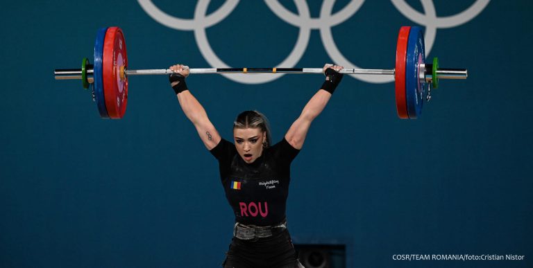 Mihaela Cambei a luat „argint” la haltere, România ocupa locul 14 pe națiuni!