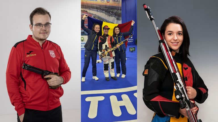 Salbă de medalii europene la tir sportiv