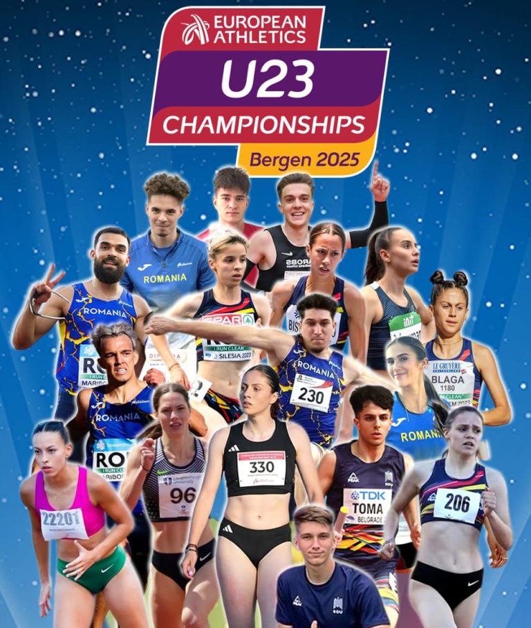 Avem 22 de sportivi la Europenele de atletism Under 23 la Bergen!