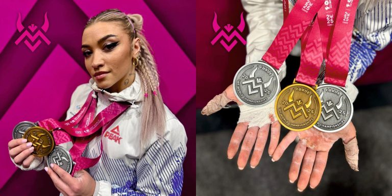 Mihaela Cambei a devenit campionă mondială la haltere