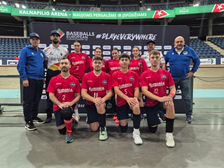România, performanță importantă în Baseball5! E în primele 8 echipe ale Europei